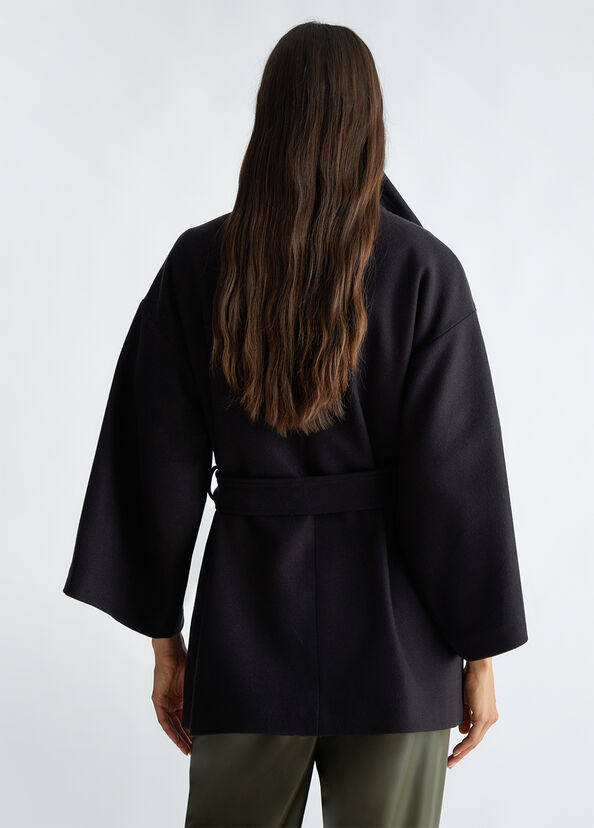 Liu Jo Cappotto corto in misto lana Pezzi Unici