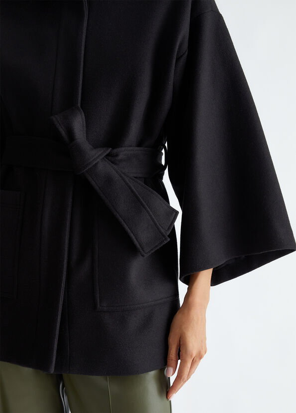 Liu Jo Cappotto corto in misto lana Pezzi Unici