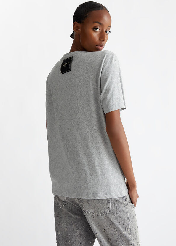 Liu Jo T-shirt over in jersey Promozione Limitata