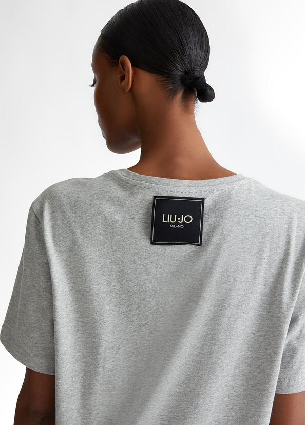 Liu Jo T-shirt over in jersey Promozione Limitata