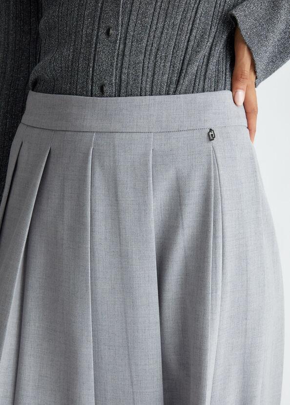 Liu Jo Gonna a pieghe in twill Presa