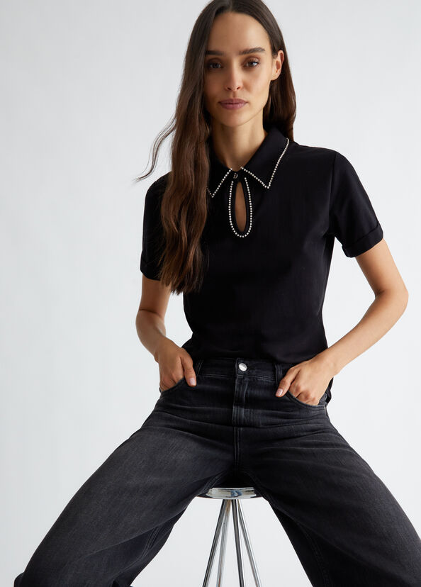 Liu Jo Polo con strass Affare Del Giorno