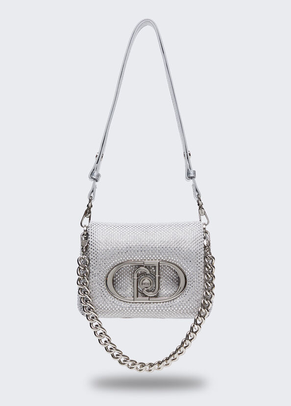 Liu Jo Borsa piccola LaPuffy con strass Presa