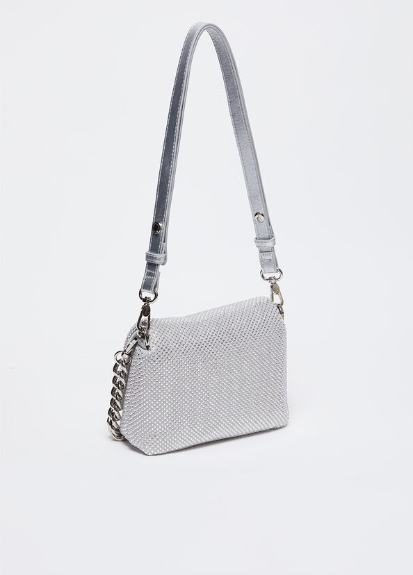 Liu Jo Borsa piccola LaPuffy con strass Presa