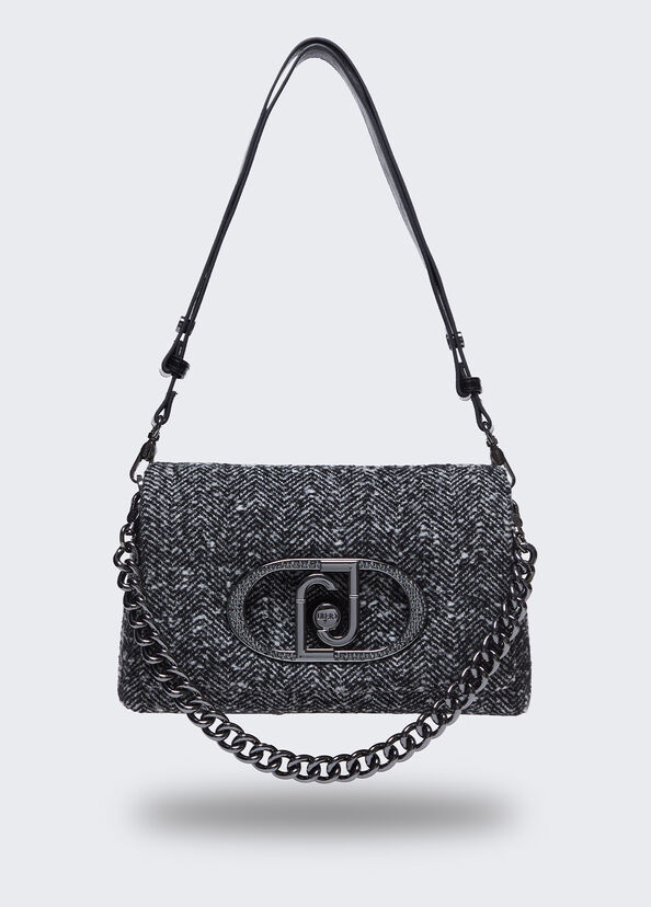 Liu Jo Borsa grande LaPuffy in chevron Offerta