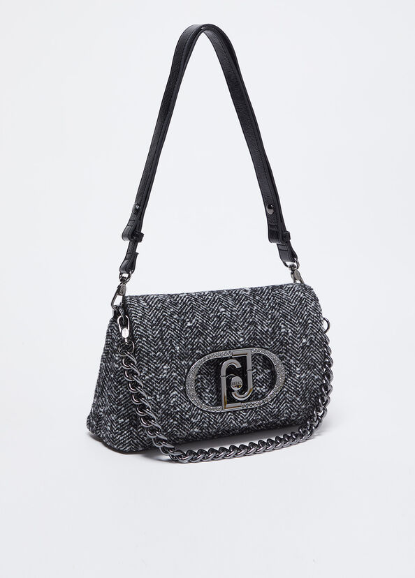 Liu Jo Borsa grande LaPuffy in chevron Offerta