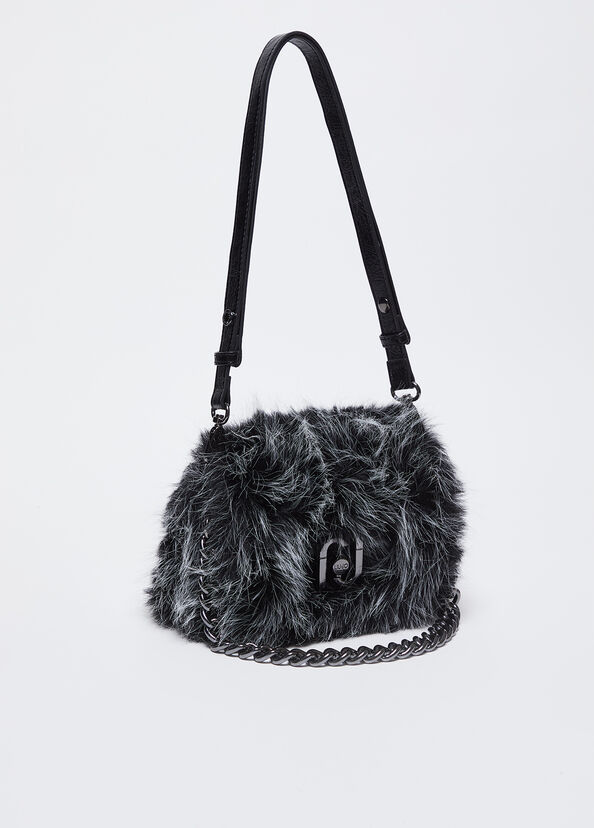 Liu Jo Borsa LaPuffy in pelliccia sintetica 2025