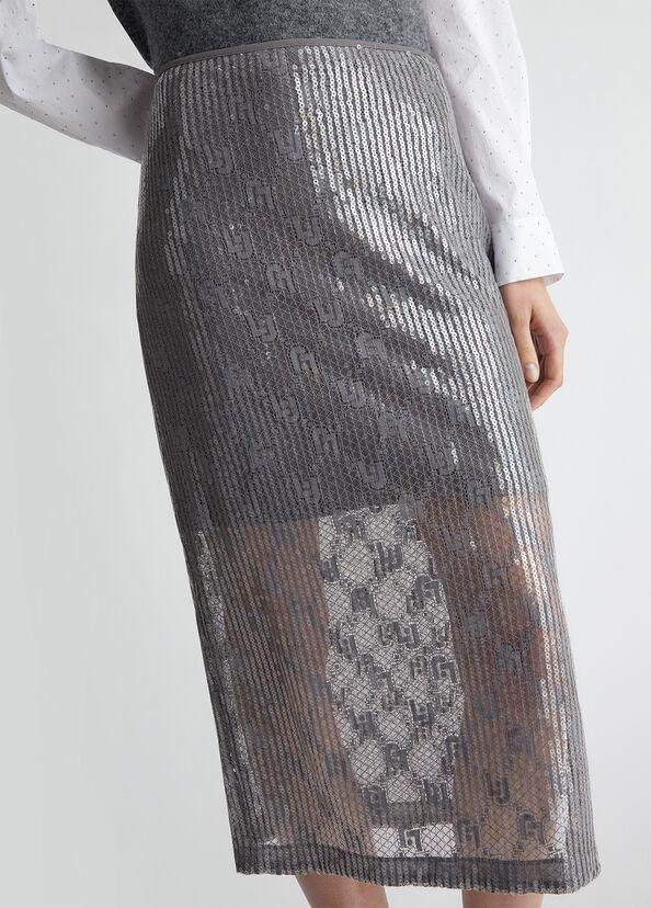 Liu Jo Gonna in pizzo con paillettes Soddisfazione Garantita