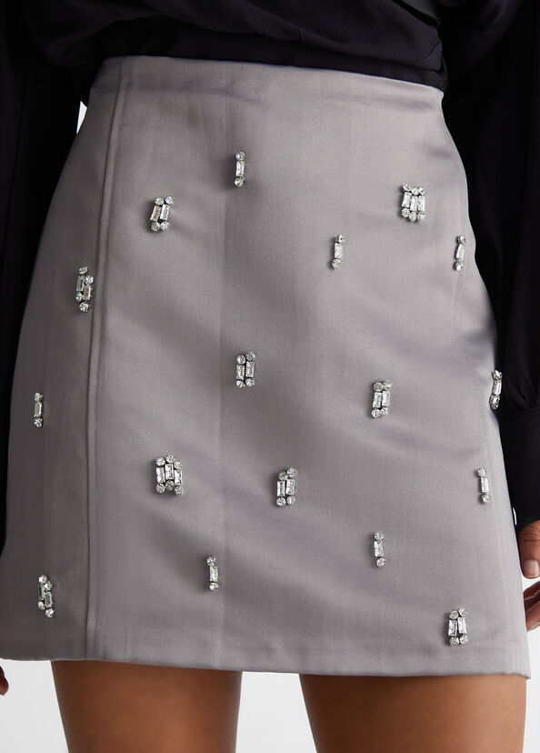 Liu Jo Minigonna con strass Promozione Limitata