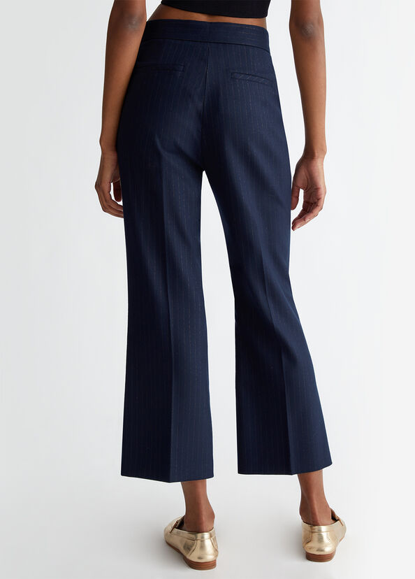Liu Jo Pantaloni in flanella gessata Offerte