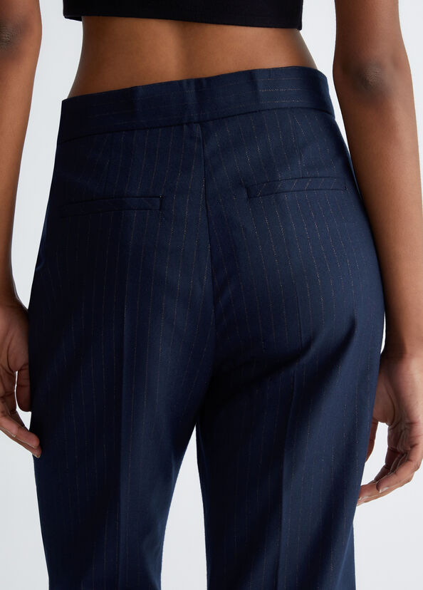 Liu Jo Pantaloni in flanella gessata Offerte