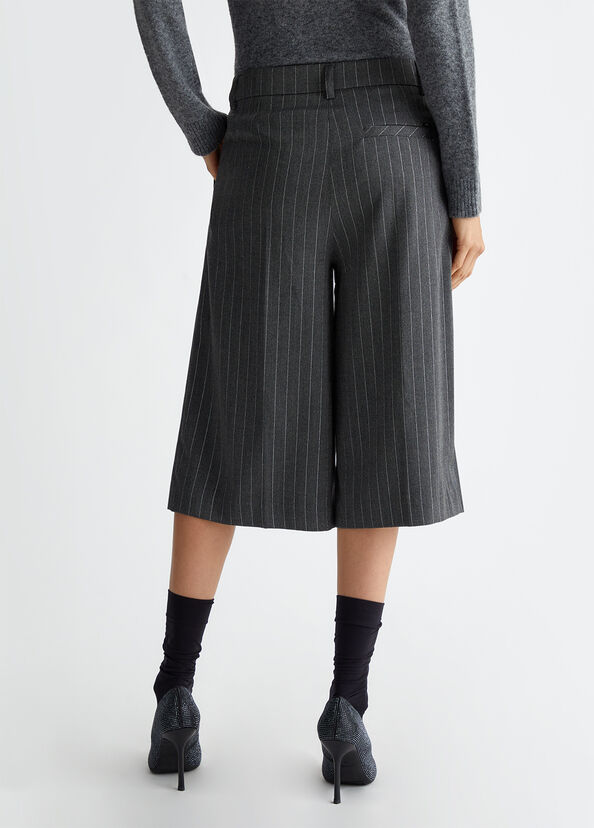 Liu Jo Pantaloni culotte gessati Hotsell