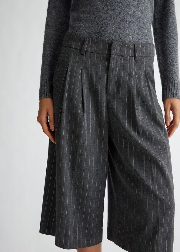 Liu Jo Pantaloni culotte gessati Hotsell
