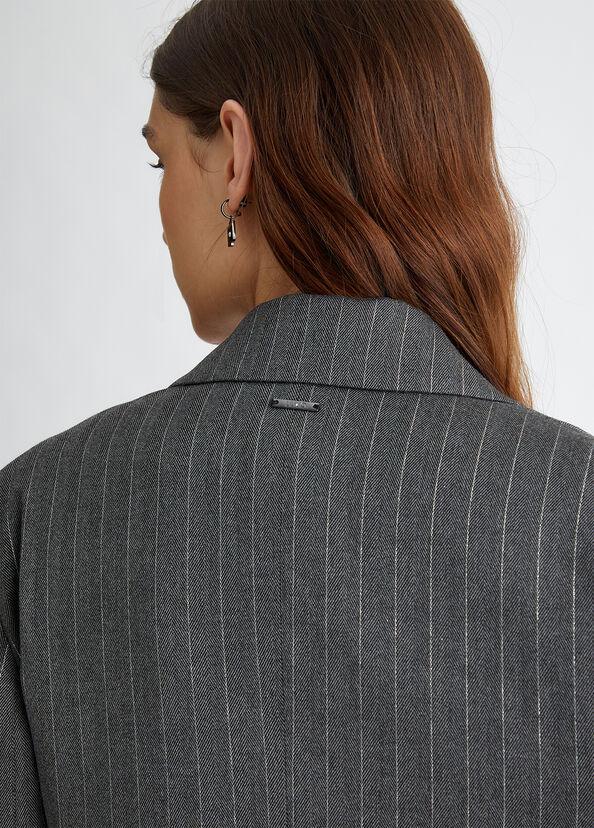 Liu Jo Blazer gessato Vendita Calda