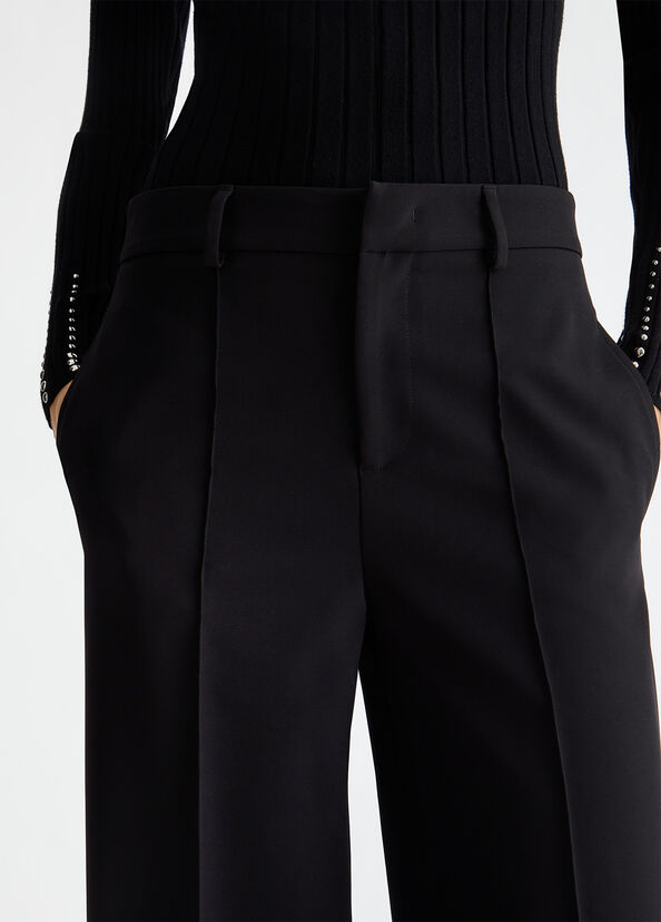 Liu Jo Pantaloni flare con spacchetto Saldi Di Fabbrica