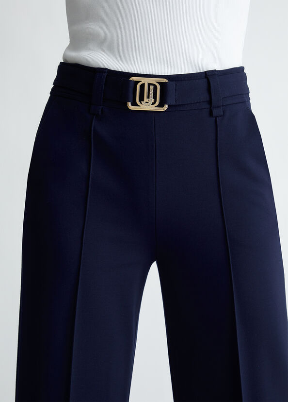Liu Jo Pantaloni cropped con cintura Vendite Flash