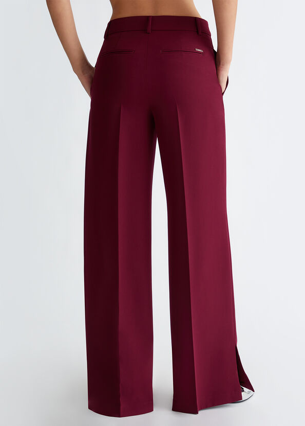 Liu Jo Pantaloni flare con spacchetto Soddisfazione Garantita
