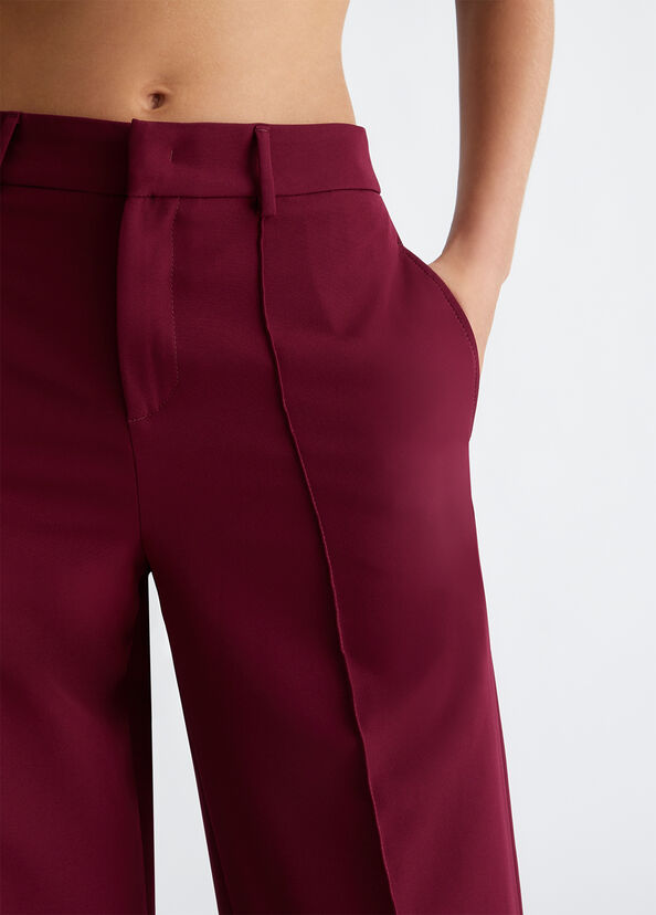 Liu Jo Pantaloni flare con spacchetto Soddisfazione Garantita