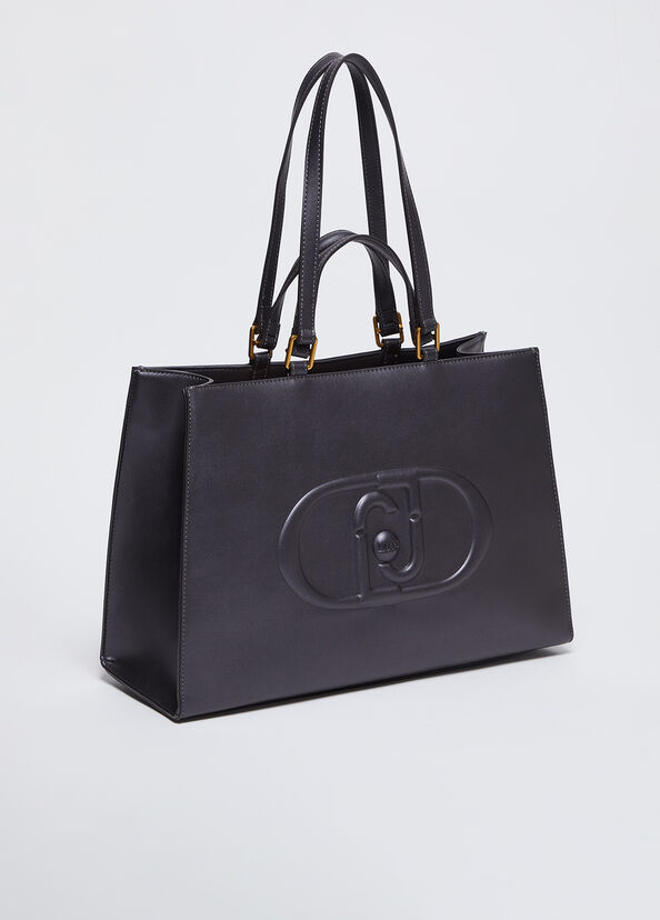 Liu Jo Shopping bag con logo monogram Fino Al -60%