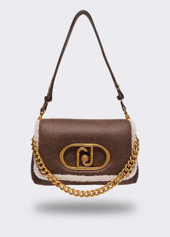 Liu Jo Borsa grande LaPuffy in tessuto spalmato Offerte