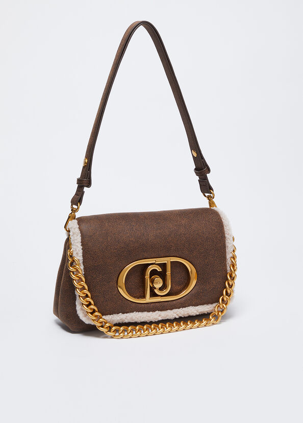 Liu Jo Borsa grande LaPuffy in tessuto spalmato Offerte