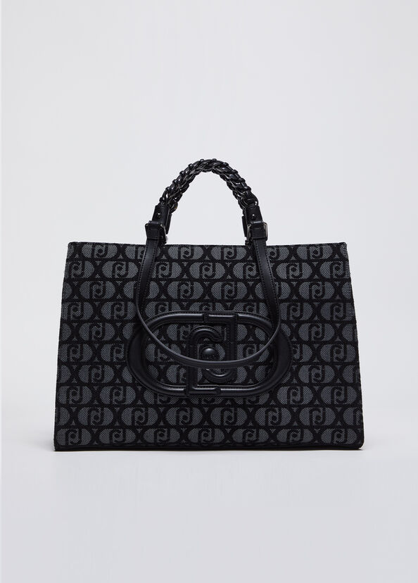 Liu Jo Shopping bag jacquard Vendita Economica