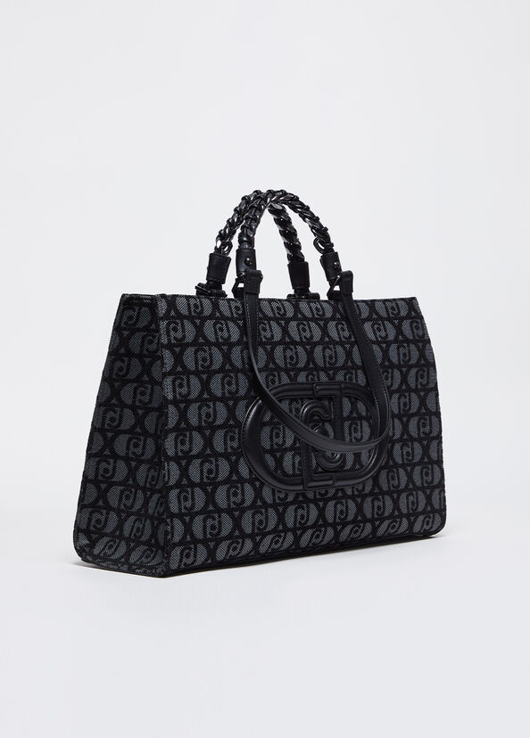 Liu Jo Shopping bag jacquard Vendita Economica