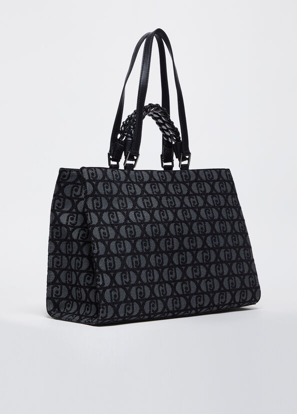 Liu Jo Shopping bag jacquard Vendita Economica