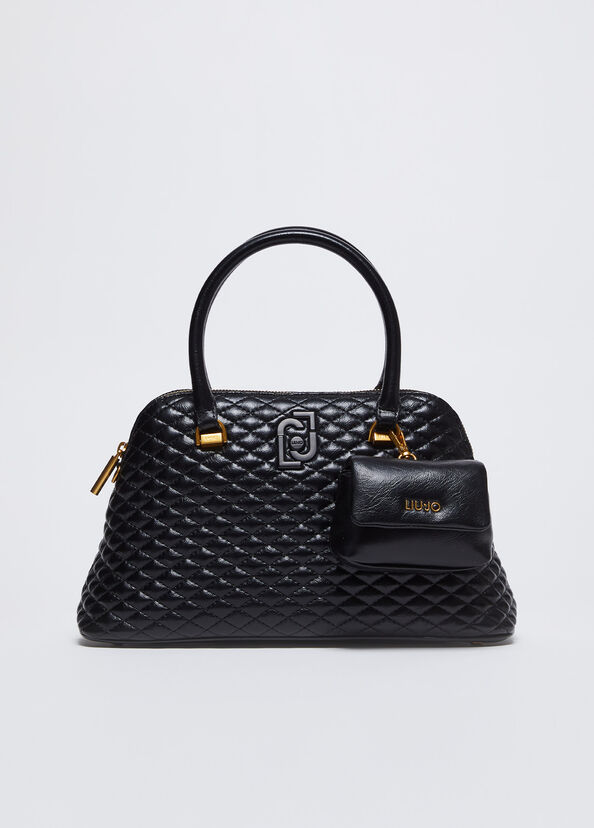 Liu Jo Borsa a mano glossy matelassé Vendite Flash