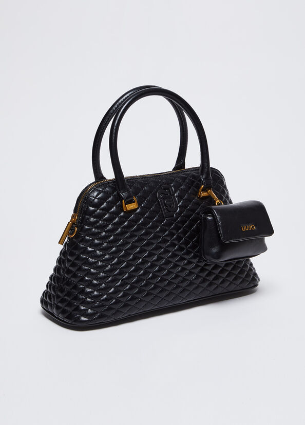 Liu Jo Borsa a mano glossy matelassé Vendite Flash