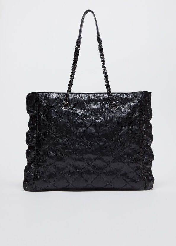 Liu Jo Shopping bag glossy matelassé Negozio