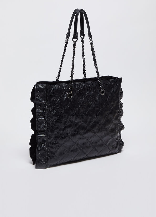 Liu Jo Shopping bag glossy matelassé Negozio