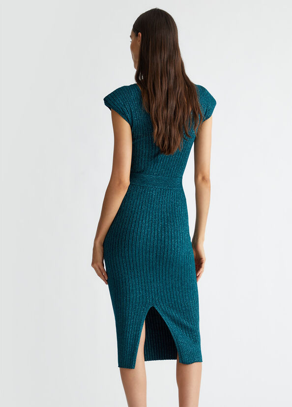 Liu Jo Abito midi in maglia lurex® Promozione Limitata