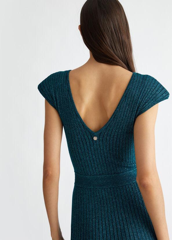Liu Jo Abito midi in maglia lurex® Promozione Limitata