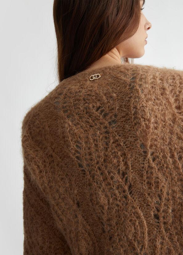 Liu Jo Cardigan in misto alpaca Prezzo Ridotto