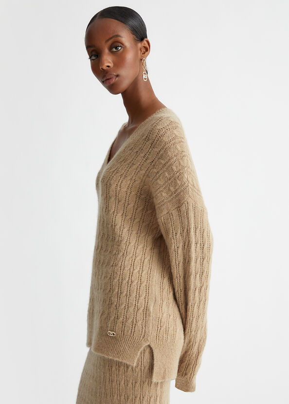 Liu Jo Maglione in misto alpaca Offerta speciale