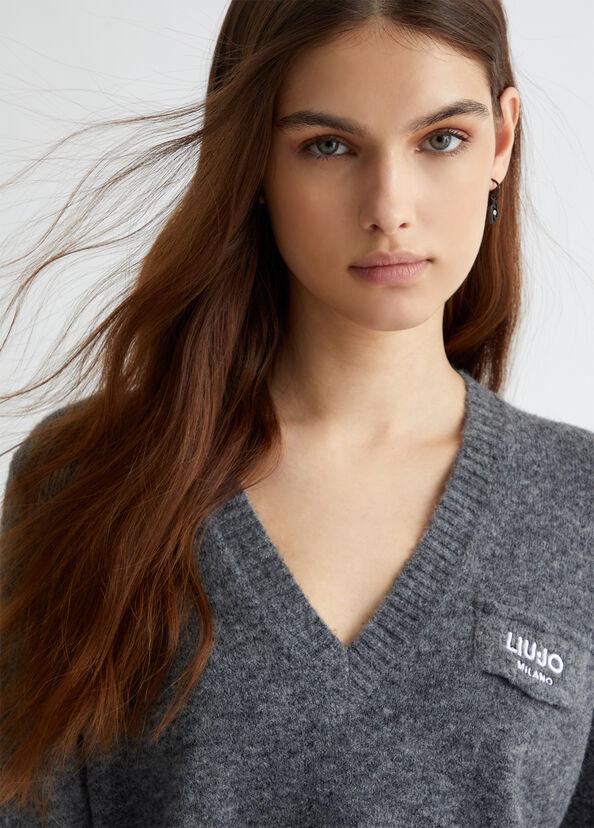Liu Jo Maglia con logo In Saldo