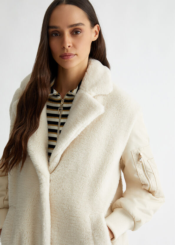 Liu Jo Cappotto in teddy Italy