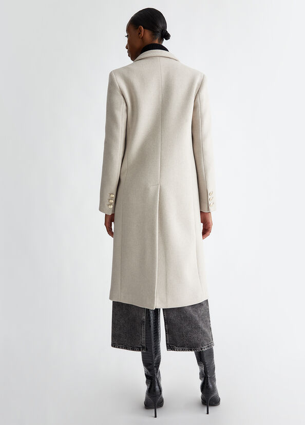 Liu Jo Cappotto slim in misto lana Qualità