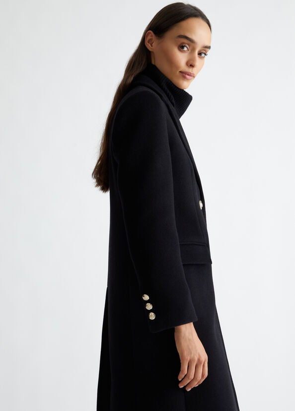 Liu Jo Cappotto slim in misto lana Qualità Garantita
