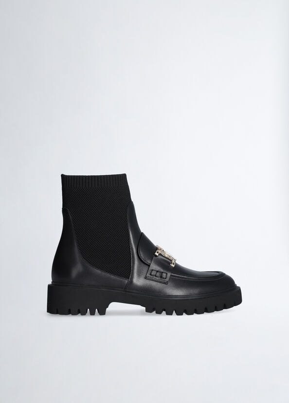 Liu Jo Stivaletti mocassino in pelle Offerte