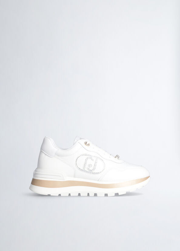 Liu Jo Sneakers bianche in pelle I Più Venduti