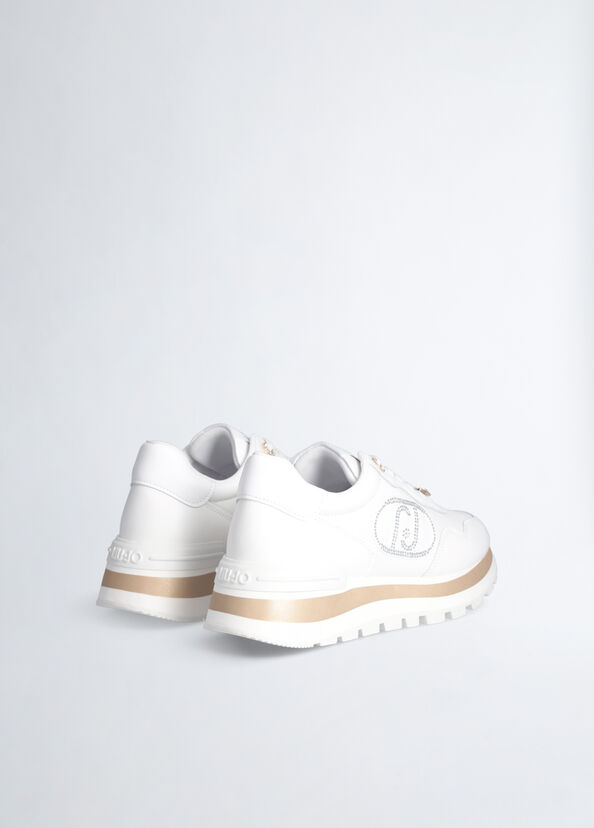 Liu Jo Sneakers bianche in pelle I Più Venduti