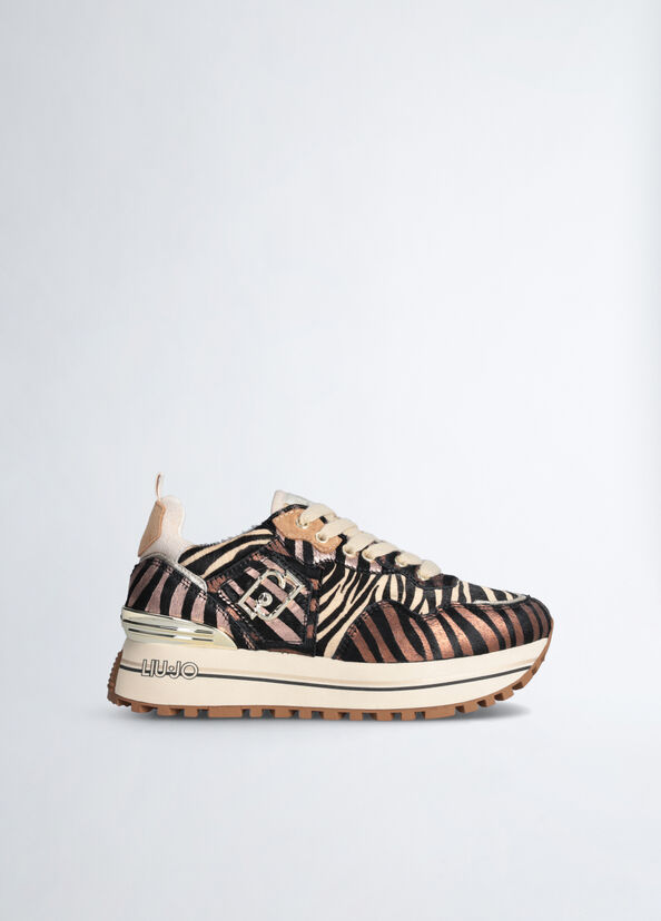 Liu Jo Sneakers platform animalier Vendite Flash