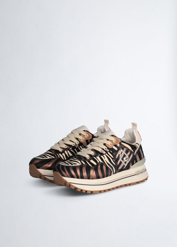 Liu Jo Sneakers platform animalier Vendite Flash