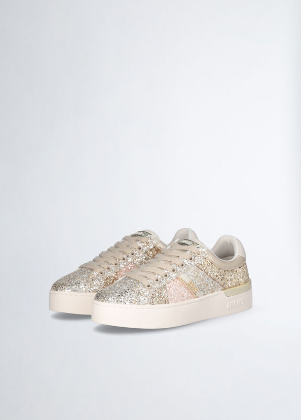 Liu Jo Sneakers con glitter multicolor Esporta salva