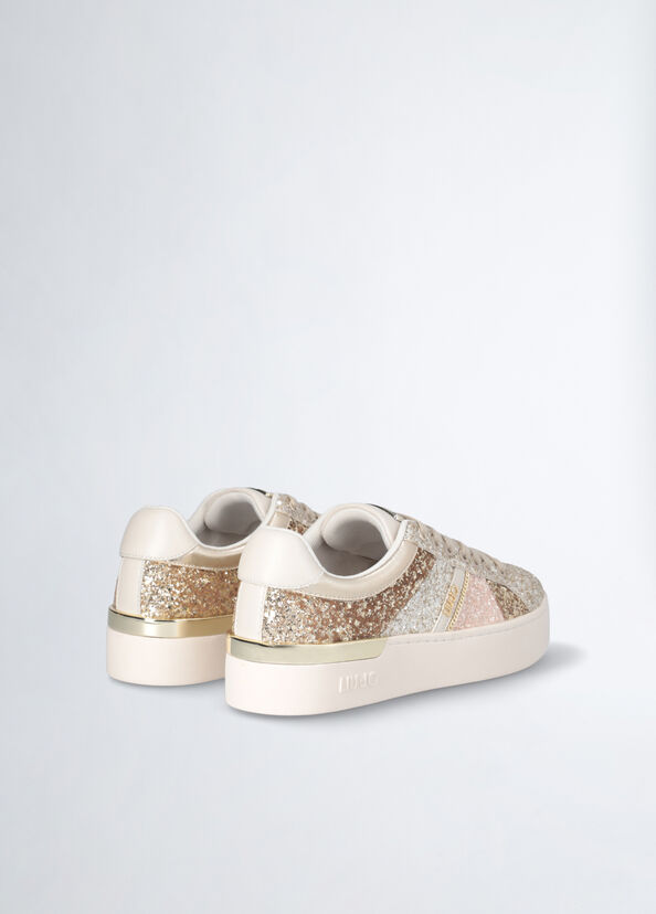 Liu Jo Sneakers con glitter multicolor Esporta salva