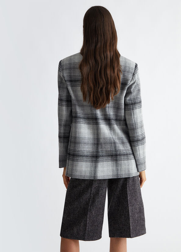 Liu Jo Blazer da completo con spilla Italia