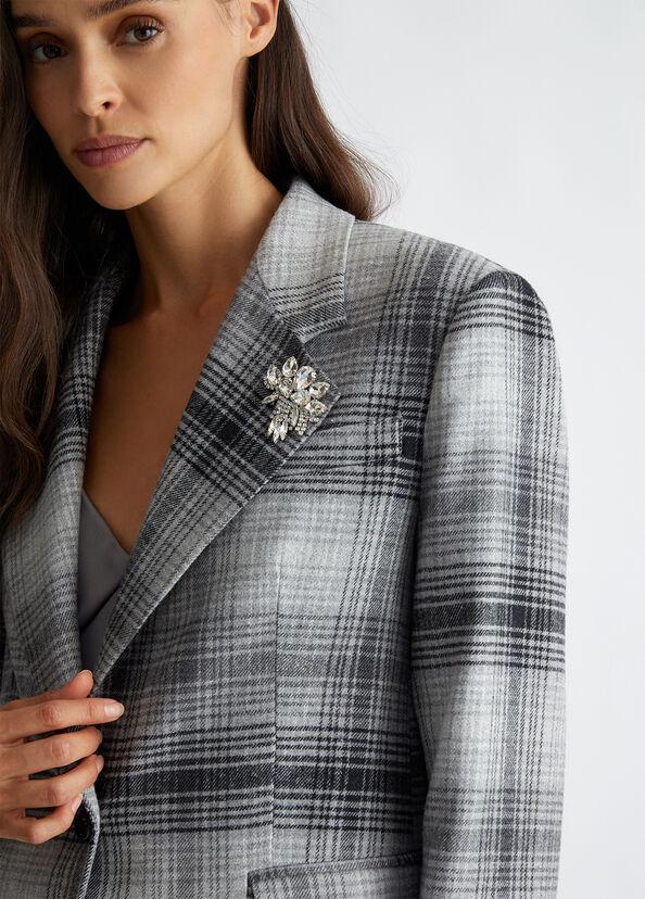 Liu Jo Blazer da completo con spilla Italia