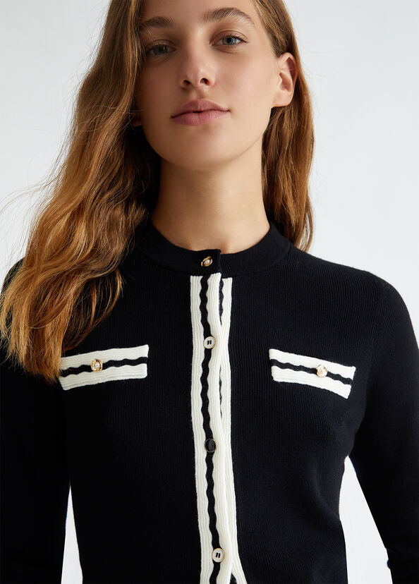 Liu Jo Cardigan con colletto Qualità Garantita